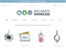 Tablet Screenshot of irelandsshowcase.com